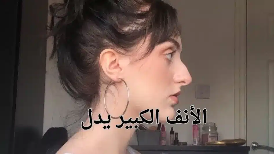 يشير الأنف الكبير